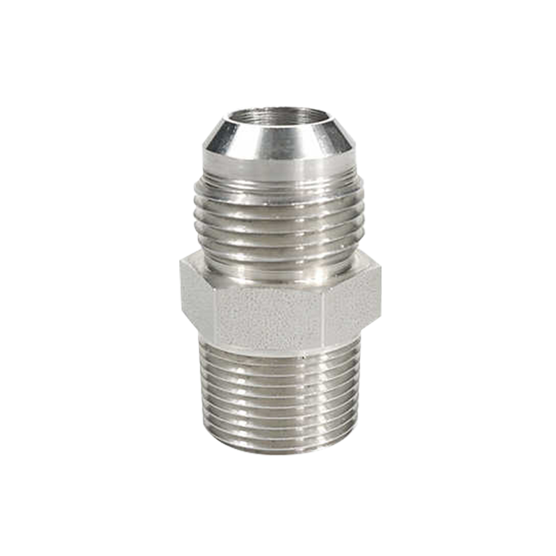 Adapter cijevi SAE od 37 stupnjeva JIC NPT od nehrđajućeg čelika